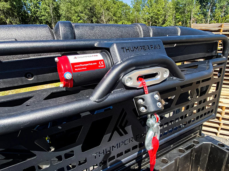 POLARIS RANGER WINCH HEADACHE RACK BLACK