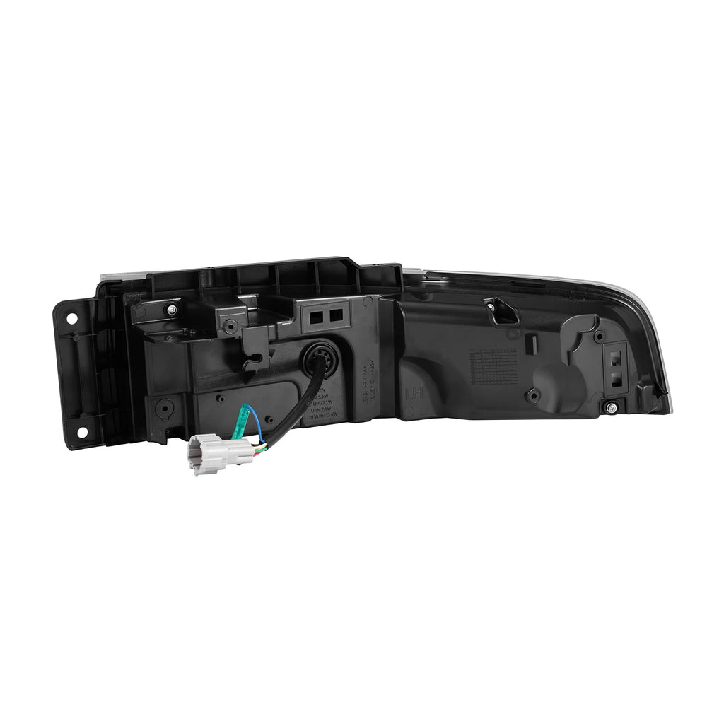 AlphaRex 23-25 Nissan Z Nova-Series Quad-Loop Style Prismatic LED Tail Lights - Alpha Black
