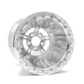 Race Star 63 Pro Forged 15x13 DBL Sportsman 5x5 BC / 2.00 BS - Polished Wheel