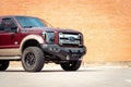1116 F250/F350 EVOLUTION FRONT WINCH BUMPER TEXTURE BLACK