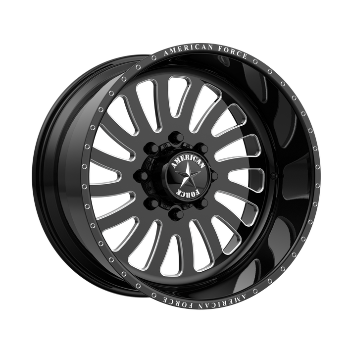 AW74 24X14 8X180 G-BLK MACH -73MM