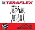 (KIT) JK 4 DOOR 3IN LIFT KIT W/ FRONT LOWER & EXTRA SHORT REAR UPPER FLEXARMS N