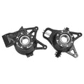 Performance Machine UTV Rear Bearing Carrier Set - Black Ano