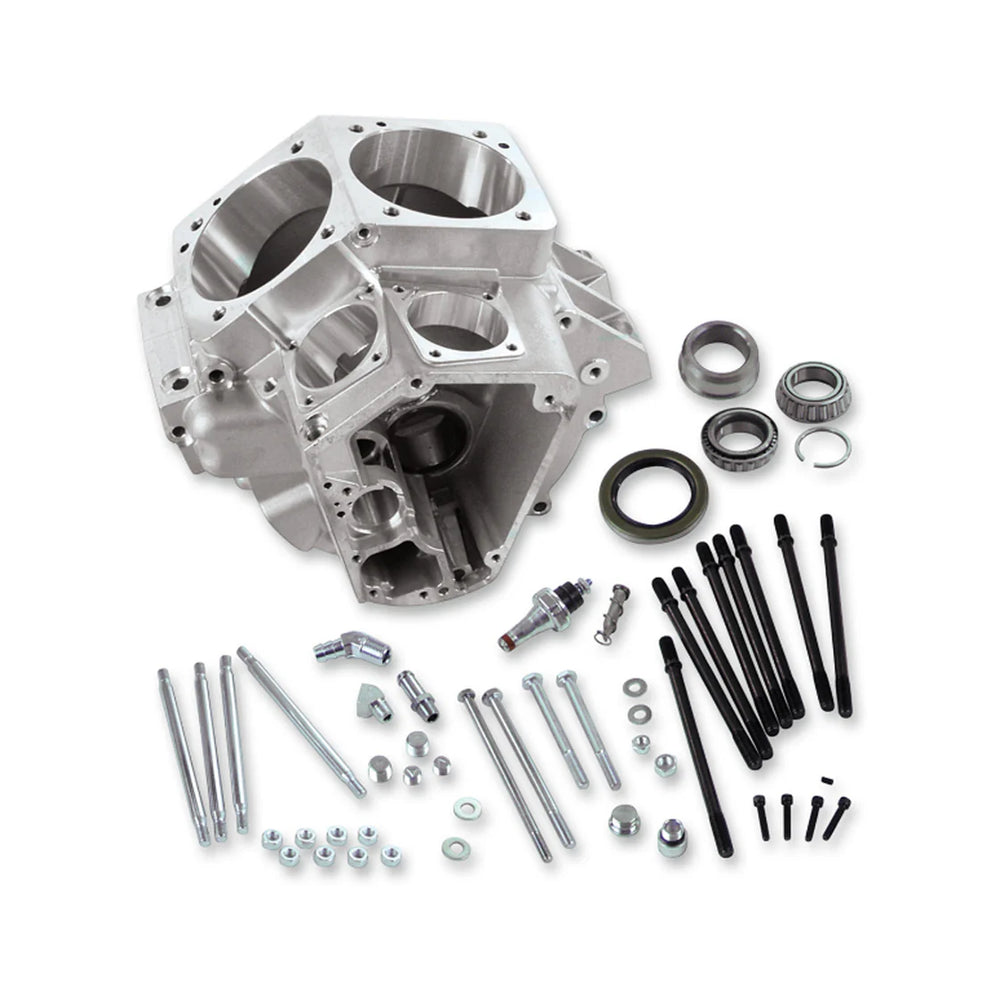 S&S Cycle 92-99 BT w/ 4in Bore Special Application Crankcase - Natural