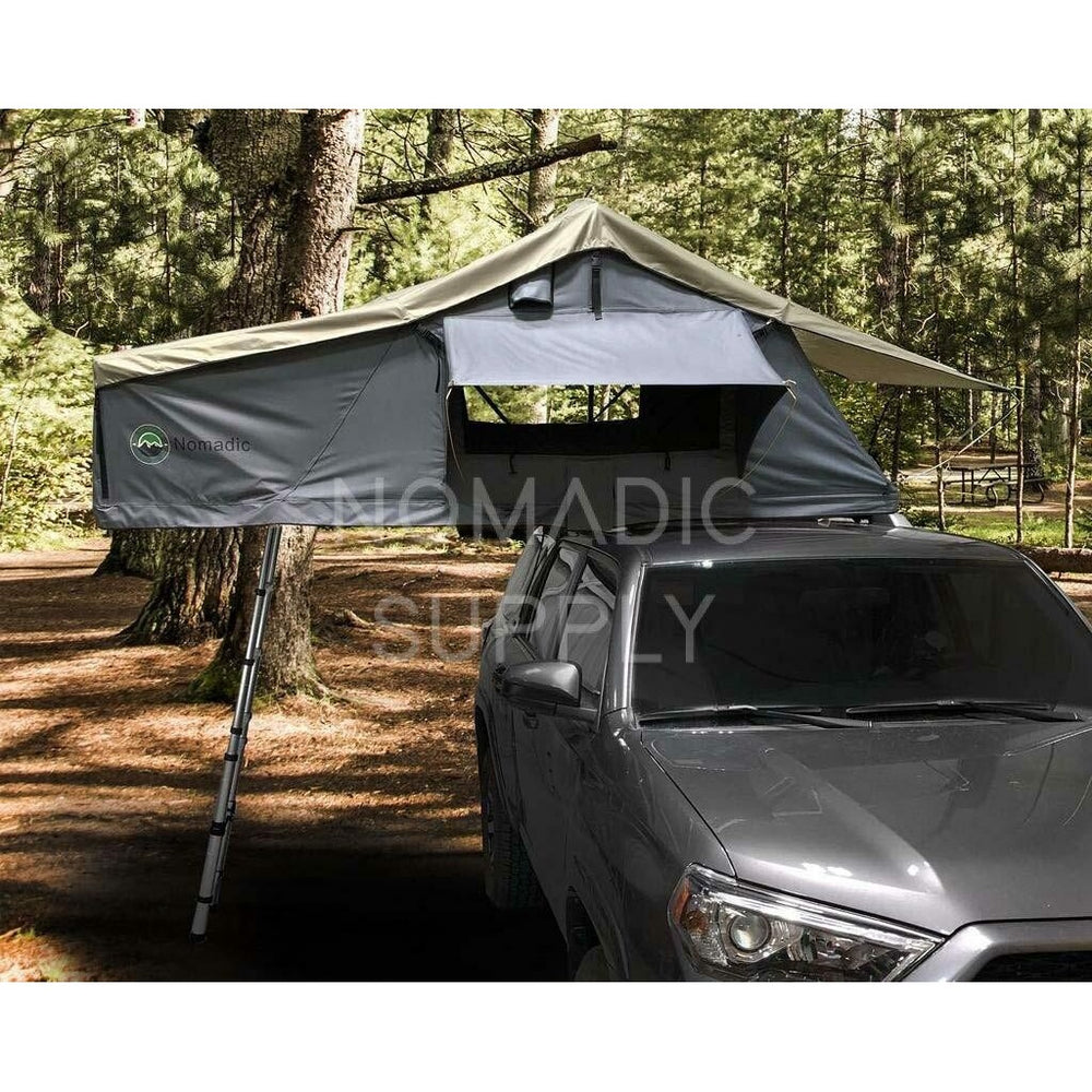 NOMADIC 4 EXTENDED ROOF TOP TENT WITH ANNEX GRAY