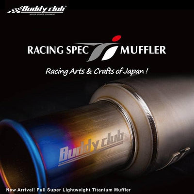 Buddy Club USA titanium axle-back exhaust