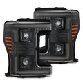AlphaRex headlights close-up
