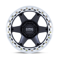 KM238 20X10 BLANK S-BLK MACH -48MM
