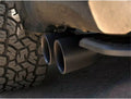 Gibson exhaust installed view