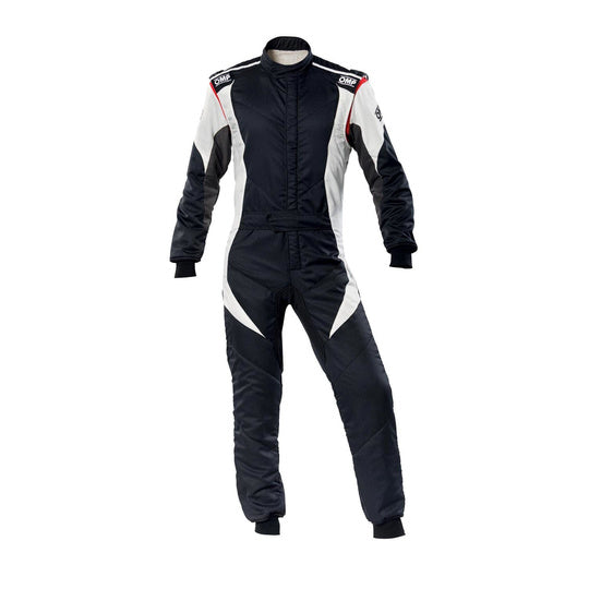 OMP First Evo Overall Black/White - Size 58 (Fia 8856-2018)