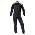 OMP First Evo Overall Silver/Black - Size 48 (Fia 8856-2018)
