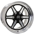 ST LITE 6 LT BLK 17X9.5