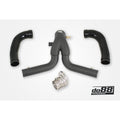do88 Porsche 997.2 Turbo 2010- Y-Pipe Silver for OEM Intercooler