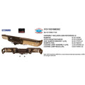 CAPA 0914 FORD F150 STYLESIDE W/SENSOR HOLES W/TOWING (CLASS III HITCH) CHROME