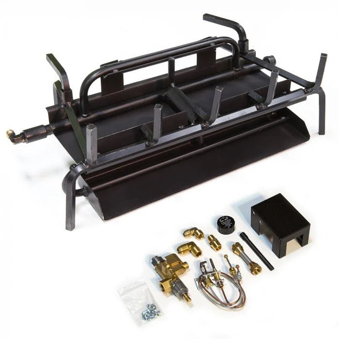 ASSEMBLED 24IN 3 BURNER PROPANE W/SAFETY PILOT SYSTEM