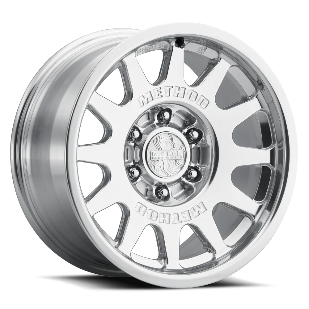 MR203 FORGED 17X8.5 0MM OS 6X5.5 106.25MM CB POLISHED CLEAR COAT