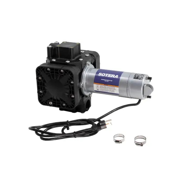 115V AC DIAPHRAGM PUMP 90 DEGREE FLANGE
