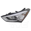 CAPA 1316 HY SNTA FE(5 SEAT) HID W/O AFS HEADLAMP ASSY LH