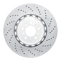 DFC 12-19 BMW M6 Gran Coupe Left Front Drilled Hi-Carbon Alloy Geomet Coated Rotor