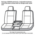 2013 F150 SUPER CREW CAB LEATHER SEATSKINZ BLACK