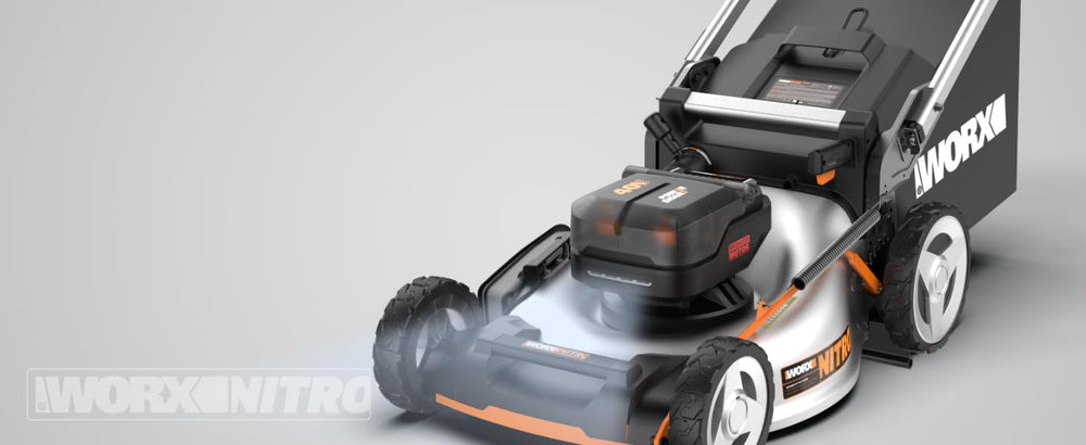 40V CORDLESS 21IN SELFPROPELLED LAWN MOWER WITH BRUSHLESS MOTOR AND REAR WHEEL