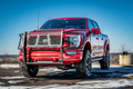 21C F150 VAQUERO FRONT GRILLE GUARD TEXTURE BLACK