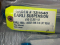 Carli Suspension shock absorber detail