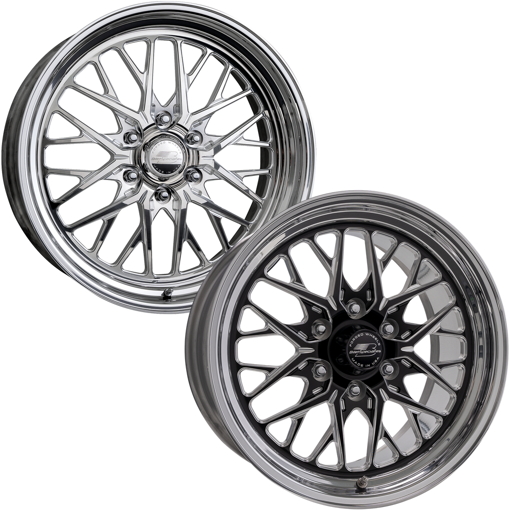BRS76 REDLINE 6 LT BLK 17X9.5