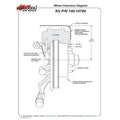 Wilwood D8-4 Front Caliper Kit Red Corvette C2 / C3 65-82