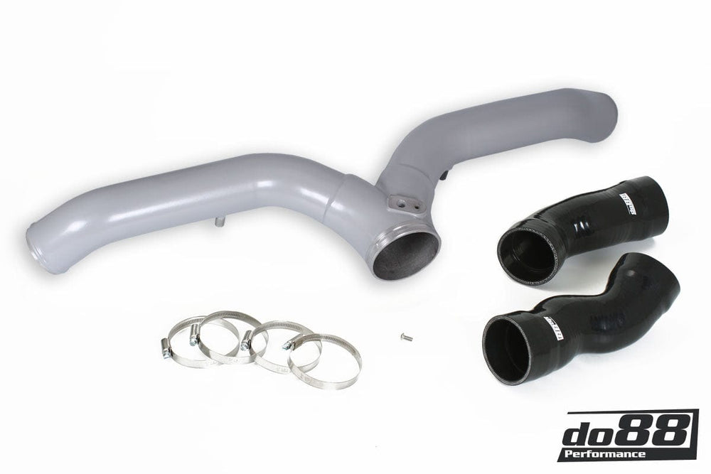 do88 Porsche 997.1 Turbo Y-Pipe Black for OEM Intercooler
