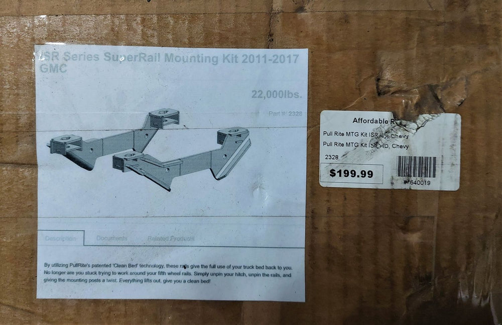22K ISR SUPERRAIL MOUNTING KIT