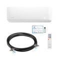 4TH GENERATION 18K BTU HEAT PUMP WALL MOUNT AIR HANDLER 230 VOLT W/25FT CABLE AND ENHANCED WIFI