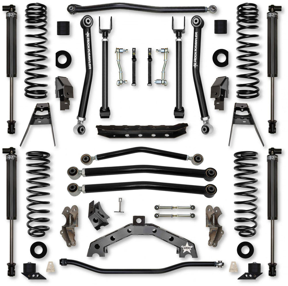 18C WRANGLER JL 2DR 3.5IN TREX HYBRID SYS S1 FRONT & REAR