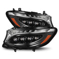 AlphaRex 19-23 MB Sprinter 1500/2500/3500 NOVA LED Proj HL Alpha-Bk w/Actv Lgt & Seq.Sig / SB DRL