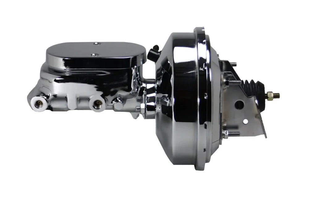 POWER BRAKE BOOSTER KIT-7'DUAL CHRO