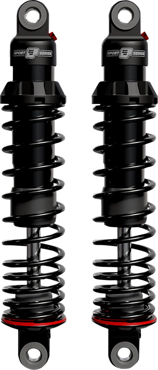 Progressive 06-17 Harley Dyna 494 Series Shocks 12.5in Bearing - Black