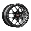Weld Solana Beadlock 15x10 / 5x115 BP / ET0 / 5.5in BS / 78.1 Dia - Gloss Black MIL DIA Wheel