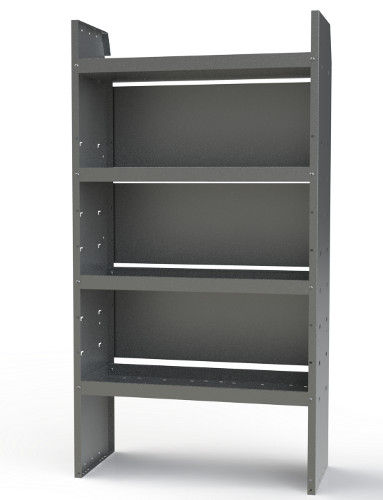 ADJUSTABLE SHELF UNIT 32x60x14