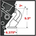 HEDMAN PONTIAC HEADERS-BLACK COATING