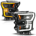 ANZO headlights close-up