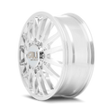CALI OFF-ROAD SUMMIT DUALLY REAR LIFTED 9110 POLISHED MILLED SPOKES 22X8.25 8-210 -232MM 154.2MM