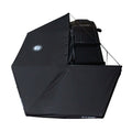 Overland Vehicle Systems XD Nomadic 270 - Awning W Lights Black Out Passenger Side Black Body Black Trim Black Travel Cover - No Brackets No Hardware