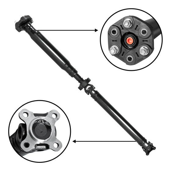 NEW USA Standard Rear Driveshaft for BMW X3 48.6 Flange to Flange BMW X3 REAR DRIVESHAFT 04- 06