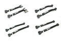 Adjustable Front Upper Lower and Rear Upper Lower Control Arms For 0-4.5 Inch Lift 8 pc Kit 18-24 Wrangler JL Freedom Off-Road