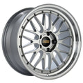 BBS LM 20x8.5 5x112 ET22 PFS Diamond Silver Center Diamond-Cut Rim Wheel - PFS/Clip Req