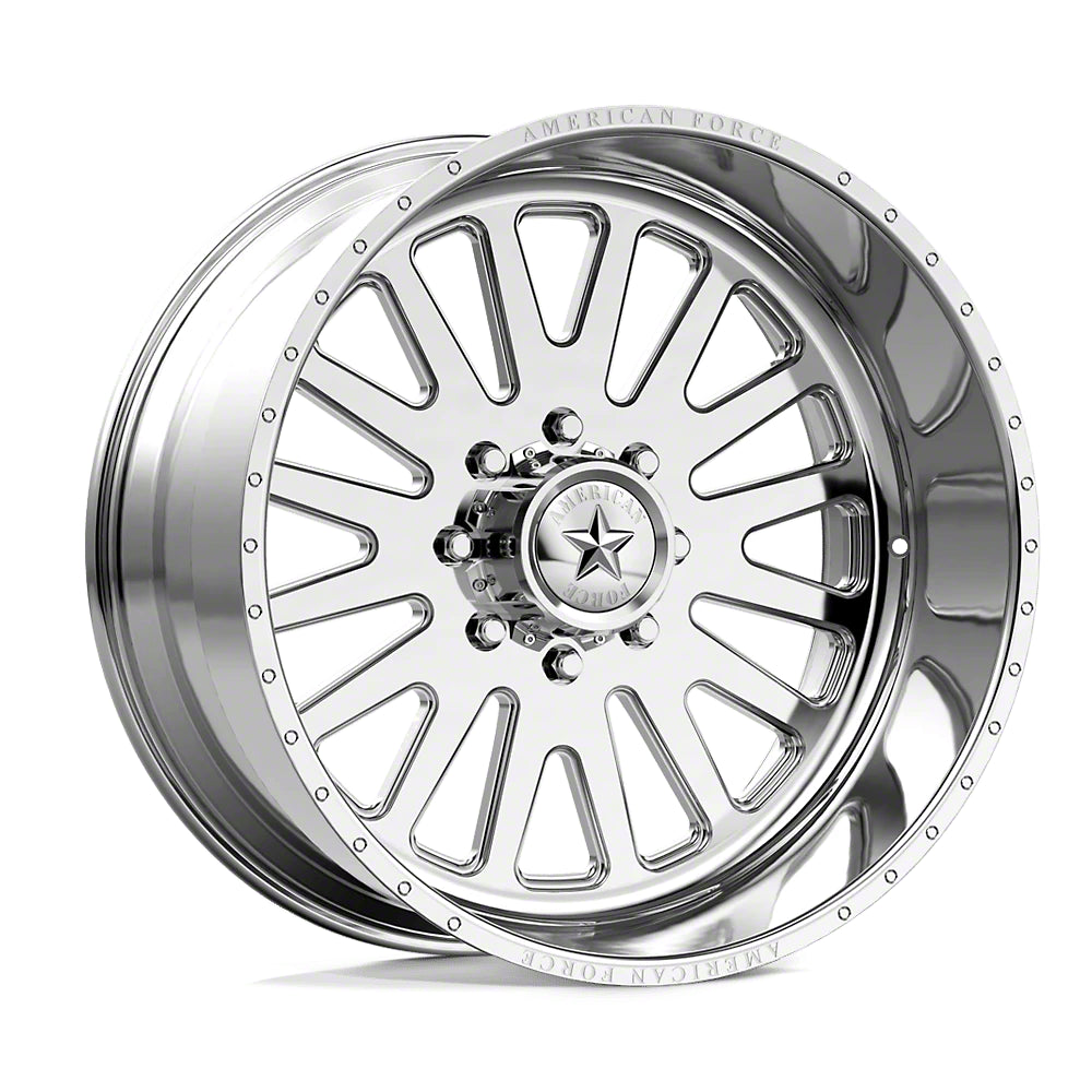 American Force Wheels silver auto part