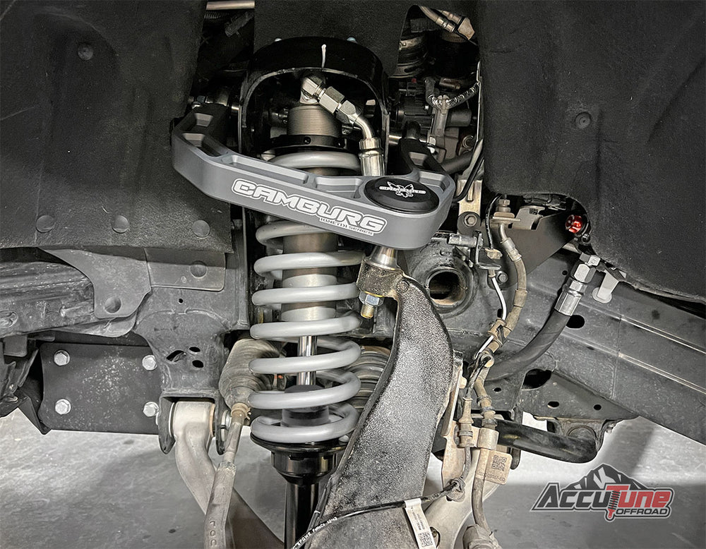 Camburg Ford Bronco 21-24 KINETIK Billet Uniball Upper Control Arms (King Blue)
