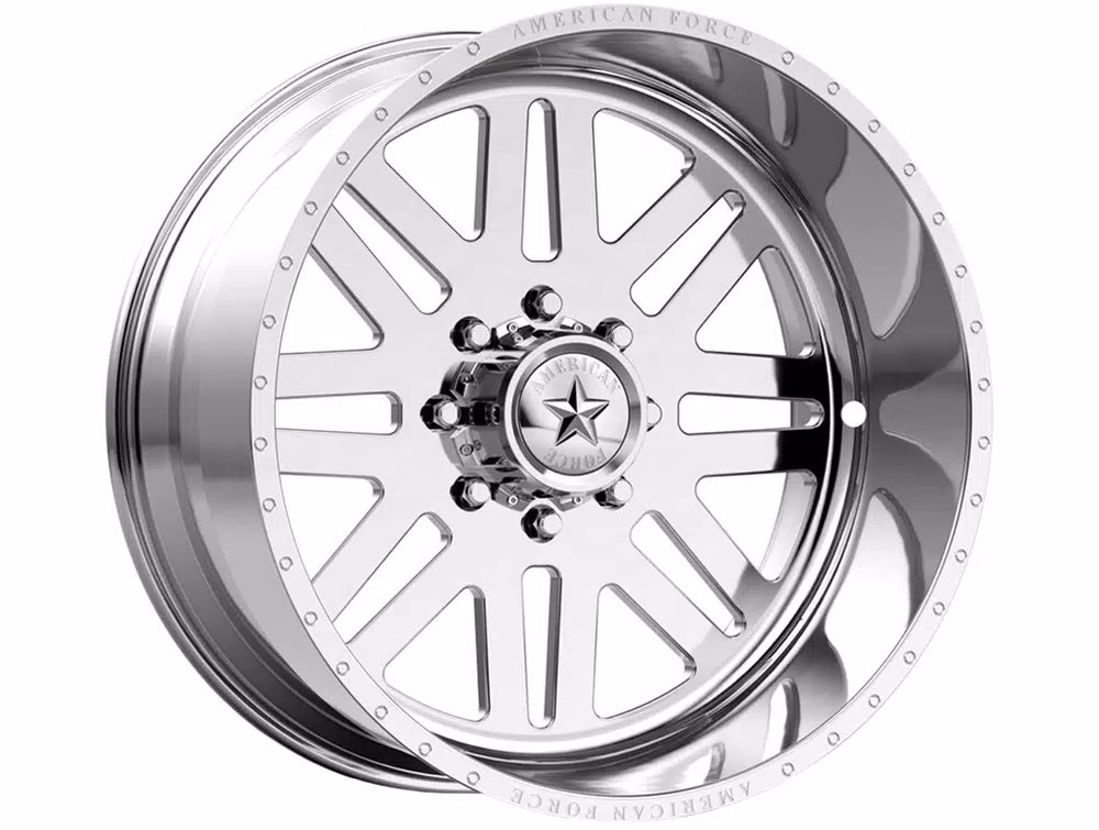 American Force Wheels polished auto part