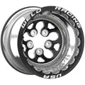 Weld Alpha-1 15x12 / 5x4.5 BP / 3in. BS Black Wheel - Black Double Beadlock MT