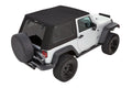 ~(113 lbs. 57X28X14)~ Jeep 2007-2018 Wrangler JK 2-door Trektop Pro Hybrid Soft Top